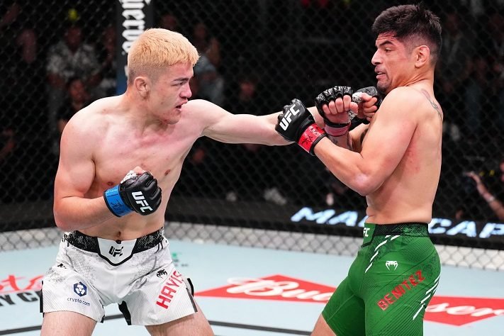 Maheshate Hayisaer, UFC Vegas 91, UFC lightweight, Maheshate UFC fight, split decision UFC, UFC Vegas 91 results, Maheshate win, UFC rising stars, MMA news, UFC 2025