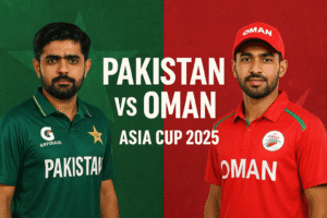 Pakistan vs Oman T20 Asia Cup 2025 Match Preview – Favorites vs Underdogs