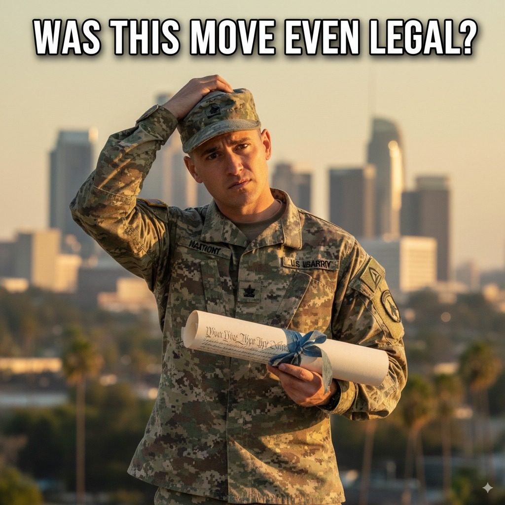 Trump's National Guard Order: Tough Move or Legal Overreach? 1 Trump's National Guard Order: Tough Move or Legal Overreach?
